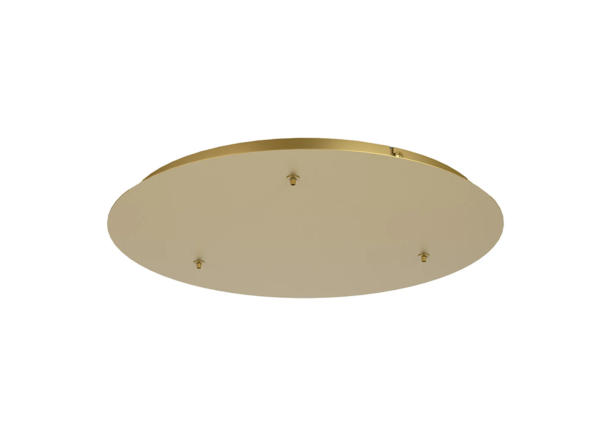 M8266  Elsa 3 Hole 500mm Round Canopy Kit Gold